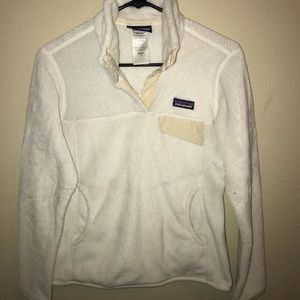 Patagonia Re-Tool Snap-T Pullover- White